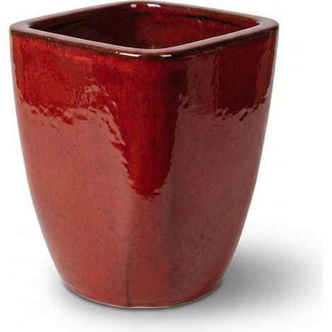 Maceta VAUBAN 34x43cm rojo tropical (1/5)