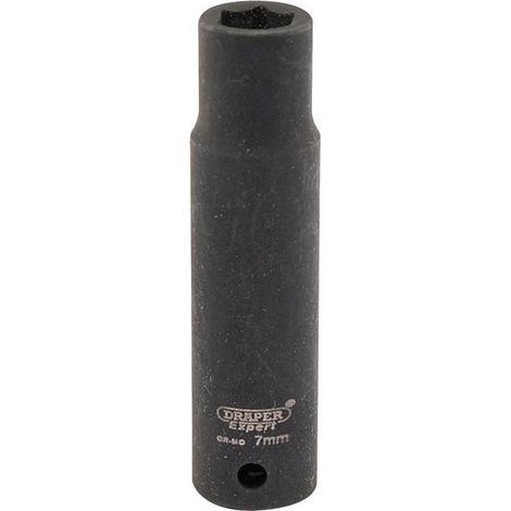 Draper 406D-MM Expert 7mm 1/4in Square Drive Hi-Torq 6 Point Deep Impact Socket