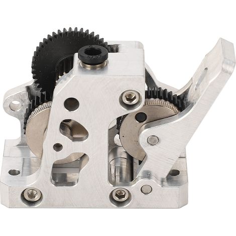 Extruder-Untersetzungsgetriebe aus gehärtetem Stahl für 3D-Drucker, ersetzt CR10 und CR10S für Ender 2, 3 und 5, silber (1/5)