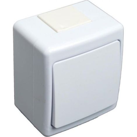Interruttore ermetico unipolare Beta, bianco, IP44 /D.3110W/