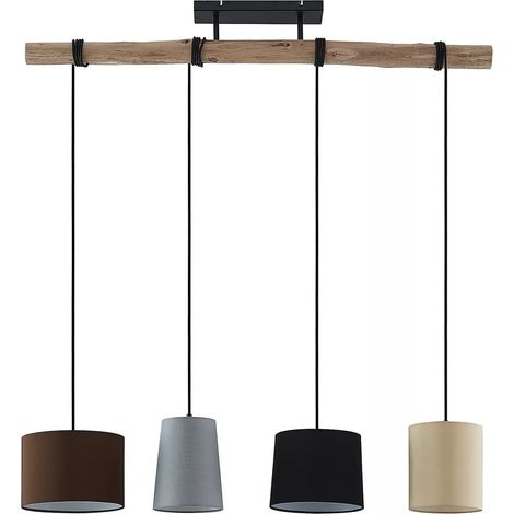 [GEBRAUCHT] B-Ware Lindby Amilia Hängeleuchte Stoffschirm Deckenlampe Lampe Pendellampe Leuchte