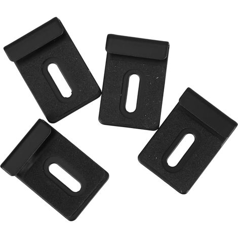 Clips de Miroir Acier Inoxydable pour Fixation Murale Kit de Supports Élégants pour Miroirs sans Cadre Compatible avec Divers Types Montage (1/5)