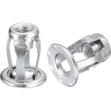 M6 Cric Écrous Filetés Insérer Écrou Inox 304 18,6mm L 10pcs (1/5)