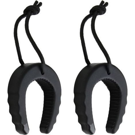 2 fermaporta in gomma - Cunei universali per porte - Protezione per la sicurezza dei bambini - Fermaporta per porte e finestre (1/5)