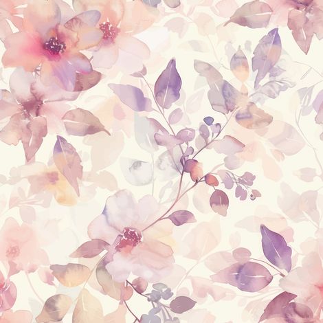 Papier peint panoramique - Fleurs - 320 cm x 320 cm (1/2)