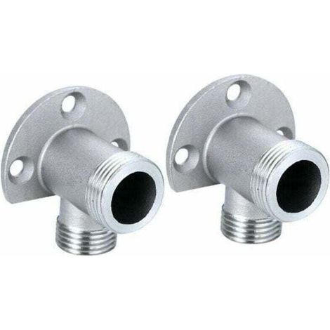 Kit d'installation pour connecter le tuyau pour robinet apparent. système de douche extérieur. mitigeur thermostatique. conversion encastré en surface (1/4)