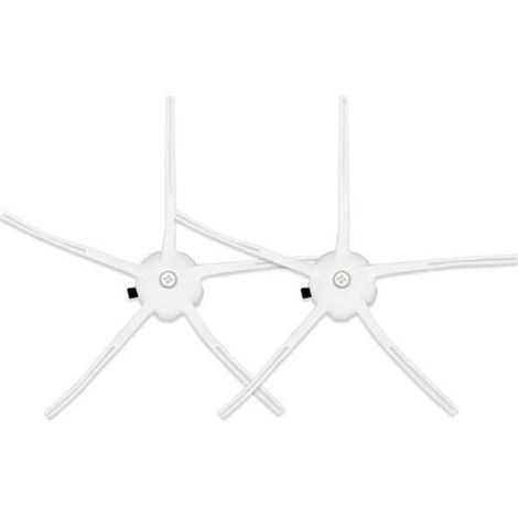 2 pièces sidoborstar pour Xiaomi Roborock S4, S5, S5Max, S6, S6 Pure, S Vit taille unique