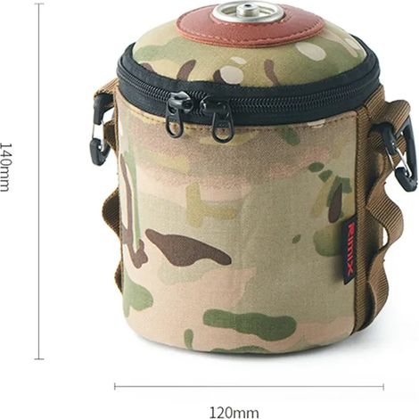 Étui pour bouteille de gaz de camping, housse de protection pour cartouche de gaz de barbecue, sac de protection pour bouteille de gaz de pique-nique, équipement de camping extérieur, réchauds de cuis (1/5)