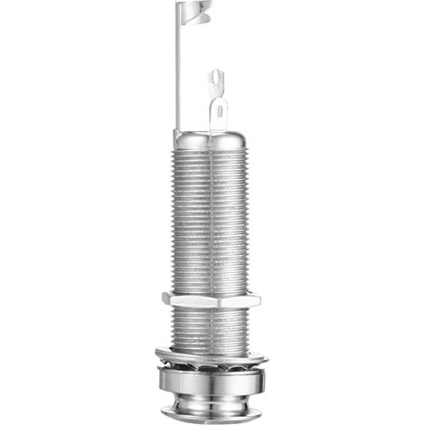 Adecuado para conectores mono con pinzas cilíndricas, ideal para guitarras y bajos eléctricos. (1/5)