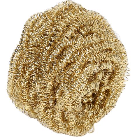 Nettoyeur de pointe de fer à souder, accessoire de boule de fil de nettoyage sans eau en laiton pour le remplacement (1/5)