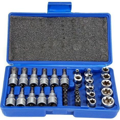 34-teiliger Torx-Steckschlüsselsatz (1/5)