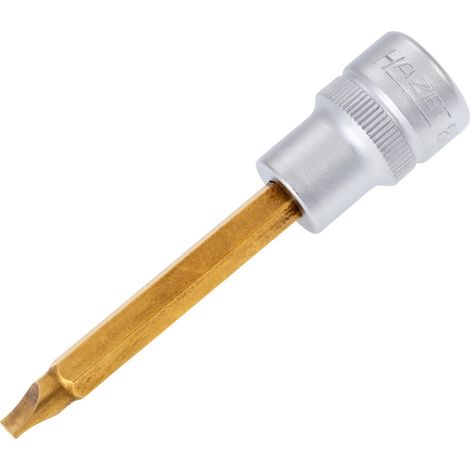 HAZET Schraubendreher-Steckschlüsseleinsatz 8803-1X5.5 Vierkant hohl 10 mm (3/ (1/3)