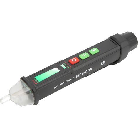 Stylo testeur inductif ZT-DB02 pour usage domestique, stylo testeur intelligent sans contact pour la détection des coupures de circuit et des fils sous tension/neutres (1/5)