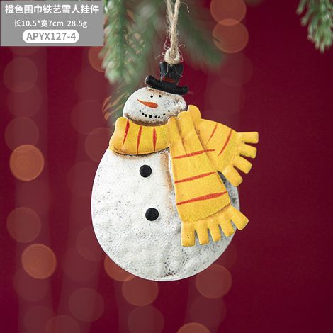 Christbaumschmuck, schmiedeeiserne Schneemannfiguren, kunstvolle Seniorenfiguren, Festtagsdekorationen, Bühnenbilder, Hängeschmuck
