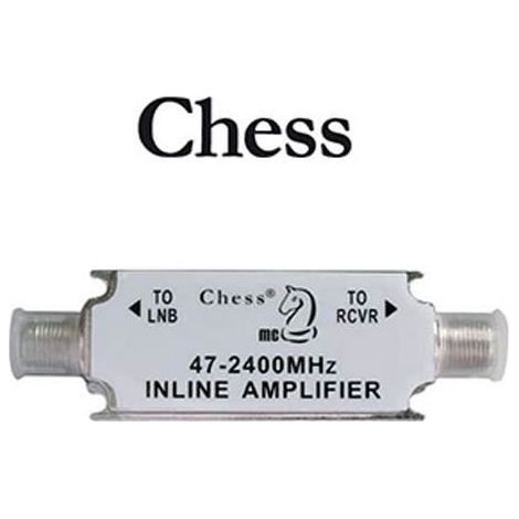 Amplificateur de ligne Satellite 18 dB 47-2400MHz - 1 sortie