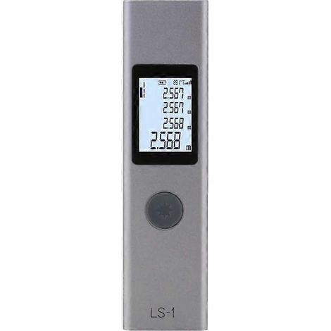 Télémètre laser portable mini rechargeable avec écran LCD - Portée de 40 m (1/5)