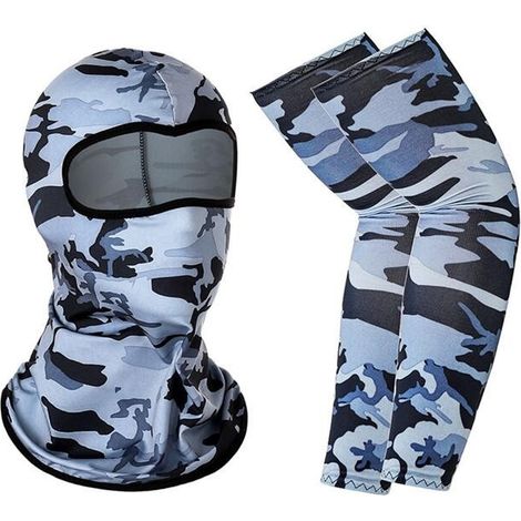 Masque Ski - Matière Polyester-Elastane Respirante - Doublure Polaire - Compatible Casque - Pour Activités Hivernales - 1 Pièce (1/5)