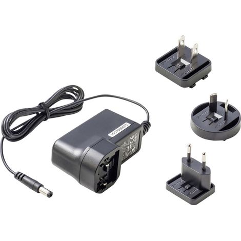 Dehner Elektronik SYS 1588-4012-W2E Steckernetzteil, Festspannung 12 V/DC 3.3 A 30 W mit Europa-Adap