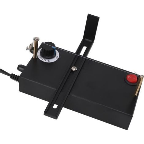 Découpeuse à Chaud Électrique Portable, Réglable, Prise UE 220V, Outil de Découpe Chaleur pour Travaux Manuels et Créations (1/4)