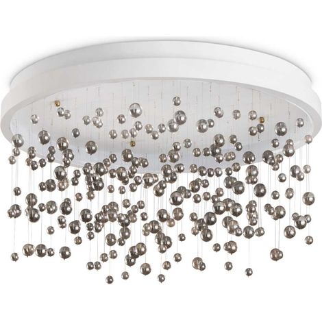 Ideal Lux ARMONY Plafonnier Semi-Encastré Blanc 5650Lm 3000K