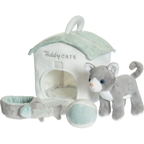 Teddykompaniet - Teddy Cats Play Set - (TK4218)