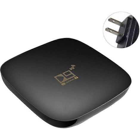 Android D9-kompatibler TV-Box-Decoder, 5G Dualband-WLAN, 2 GB RAM + 16 GB ROM, Netzwerkplayer für Smart-TVs, HD-Multimedia-Box.