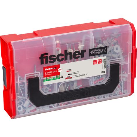 Fischer Dübel Fixtrainer Duoline - 182 Stück Dübel-Set (1/5)