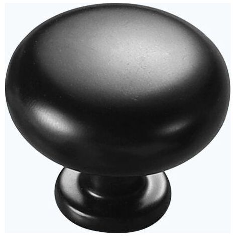 10 Pièces Boutons de Tiroir, Bouton de Porte Noir Bouton de Meuble Vintage Poignées, Bouton de Tiroir Noir Mat Tiroir de Porte Poignée, Boutons de Portes pour Placards Cuisine (1/3)