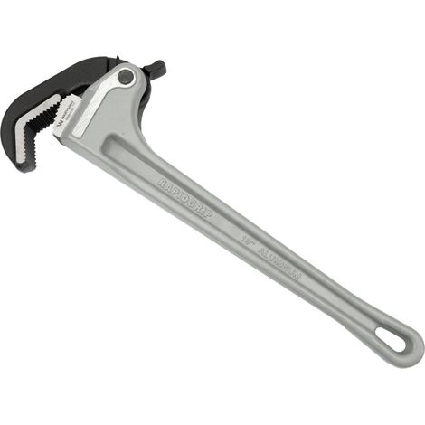 Llave para tubos, autoblocante, mango de aluminio de 18", mordazas reforzadas de acero CrMnTi con adición de titanio, Waryński (1/3)