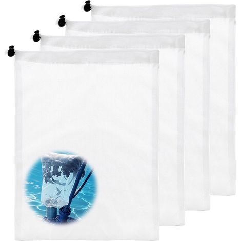 Robuster Poolreinigungsbeutel, Teichlaubnetz, ideal zum Aufsammeln von Schmutz und Ablagerungen in Schwimmbädern, Whirlpools und Aquarien. (1/5)