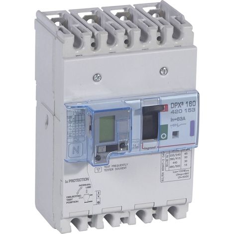 Interruttore differenziale magnetotermico DPX³ 160 4P 63A 50kA - LEG420153