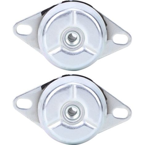 2 Pièces Tampon Antivibration en Caoutchouc pour Moteur Diesel, Amortisseur de Choc Cloche FRH M10 pour Groupe Électrogène (1/5)