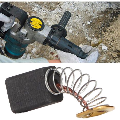 Lot de 20 balais de carbone pour meuleuse d'angle, marteau électrique, pic électrique, machine de découpe, polisseuse à balais de carbone, perceuse électrique et accessoires pour outils électriques. (1/5)