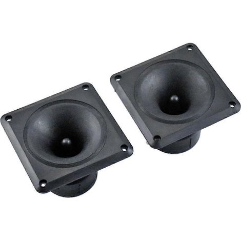 Quatre tweeters à pavillon carré de 4 pouces (110 x 110 mm) (1/5)