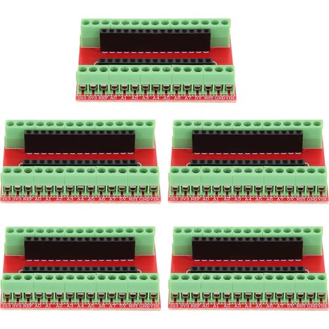 Carte d'Extension IO Compacte 5 Pièces avec Adaptateur Terminal pour Équipements Industriels (1/5)