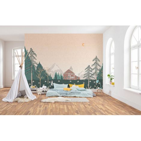 Papier peint panoramique enfant Petite Ferme (1/7)