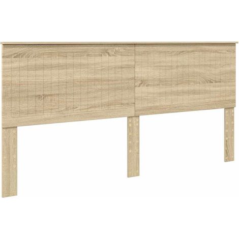 Tête de lit,Décoration murale Chêne Sonoma 200 cm Bois d'ingénierie CFW186513 (1/5)