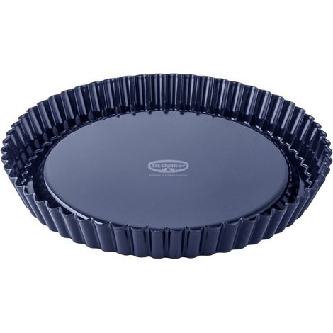 Plat à tarte 28 cm avec revêtement en quartz émaillé Dr.Oetker Back Liebe