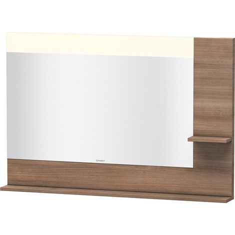 Espejo Vero Duravit con estantes a la derecha e inferior, 7323, 1200mm, Color (frente/cuerpo): Cerezo del Tesino - VE732307373