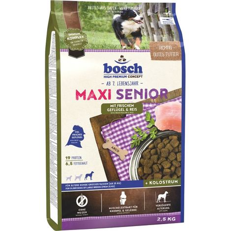 Bosch Maxi Senior Geflügel 2,5 kg Trockenfutter
