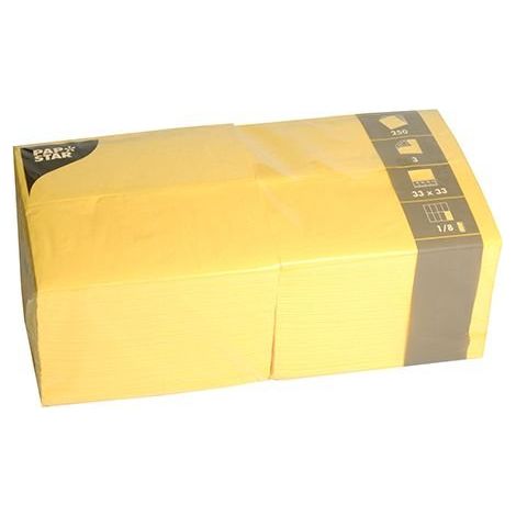 Papstar, Tovaglioli di Carta a 3 veli, 33 x 33 cm, 250 pz. (1/2)