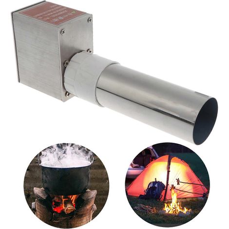 Ventilateur portable USB pour barbecue, pique-nique, camping et feu de camp (13500R) (1/4)