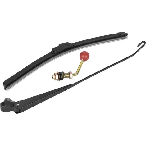 Conjunto universal de limpiaparabrisas manual para automóviles, apto para repuestos de UTV. (1/5)