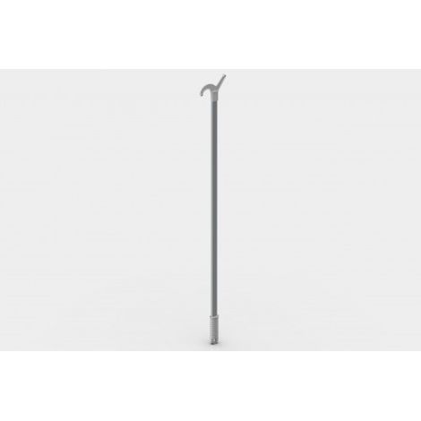Perche attrape-cintres pour penderie en hauteur - simple - AMBOS