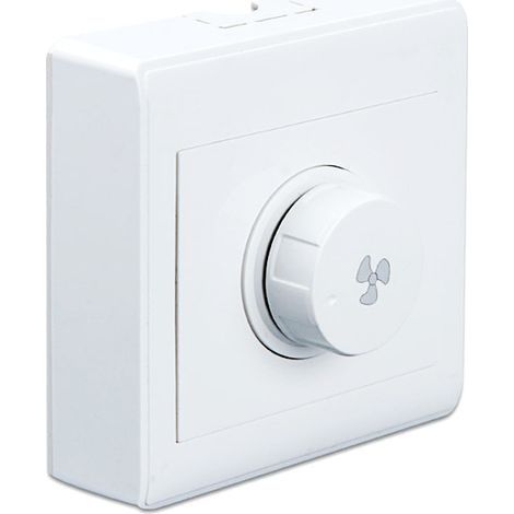 86 Type Réglage du Ventilateur de sPlafond Rélateur de Vitesse en continu Interrupteur Mural 220V 10A pour gradateur 15-300W (1/5)