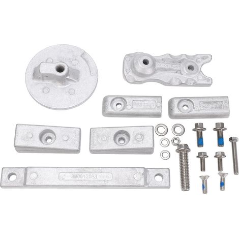 Kit d'anode en aluminium 97-8M0116590, marin robuste et résistant à l'oxydation pour hors-bord L6 Verado 350HP (1/5)