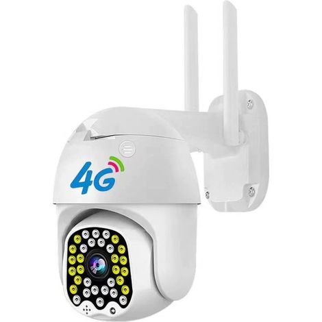 Tuya Telecamera Smart 4G da 3.0MP CCTV PTZ per Esterni (1/5)
