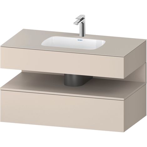Duravit Collection One lavabo à encastrer avec meuble sous-vasque (1/2)