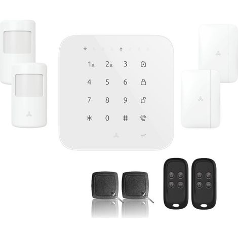 Alarme maison wifi et gsm 4g sans fil connectée casa- kit 2 (1/4)