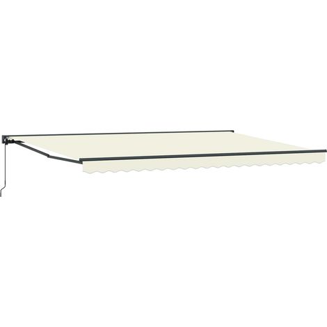 Maison Exclusive - Struttura della tenda Crema 500 × 300 cm